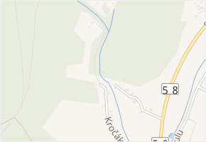 Pod Kyčerou v obci Rožnov pod Radhoštěm - mapa ulice