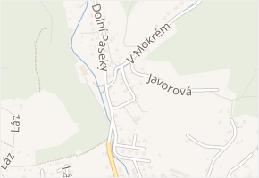 Volkova v obci Rožnov pod Radhoštěm - mapa ulice