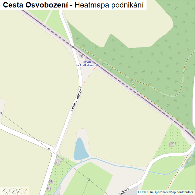 Mapa Cesta Osvobození - Firmy v ulici.