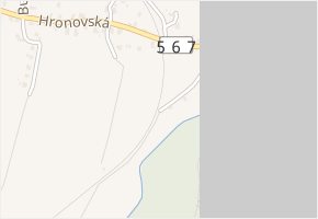 Na Rozhraní v obci Rtyně v Podkrkonoší - mapa ulice