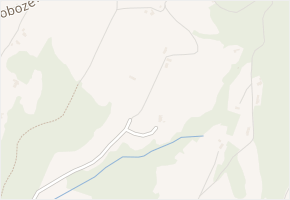 Pod Hájovnou v obci Rtyně v Podkrkonoší - mapa ulice