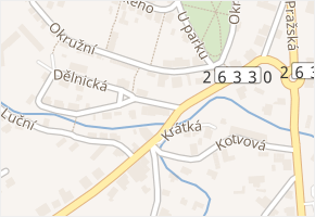 Dělnická v obci Rumburk - mapa ulice