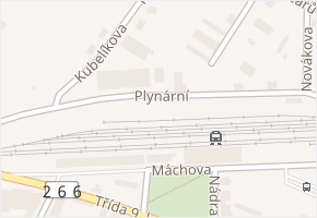 Plynární v obci Rumburk - mapa ulice