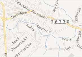 Sportovní v obci Rumburk - mapa ulice