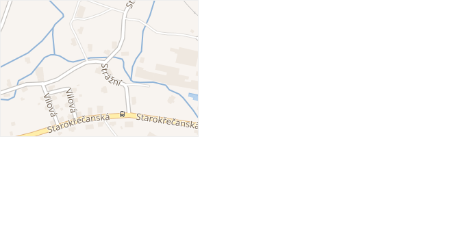 Strážní v obci Rumburk - mapa ulice