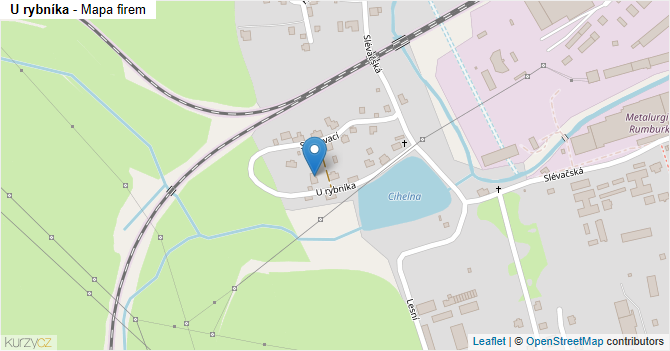 U rybníka - mapa firem