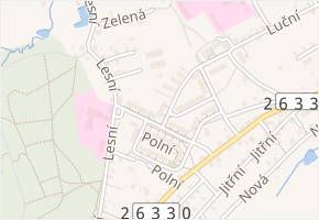 V Podhájí v obci Rumburk - mapa ulice
