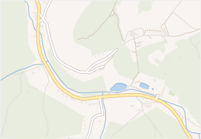 Za Čecherem v obci Rusava - mapa ulice