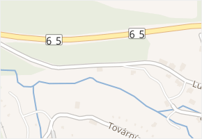 Lužická v obci Rychnov u Jablonce nad Nisou - mapa ulice