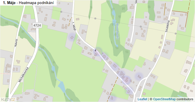 1. Máje - mapa podnikání