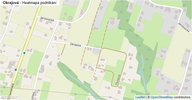 Okrajová - mapa podnikání