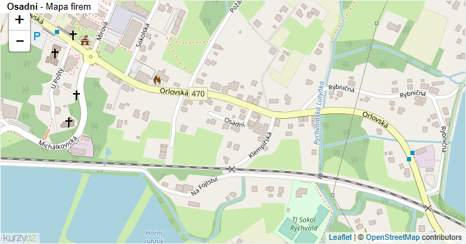 Osadní - mapa firem