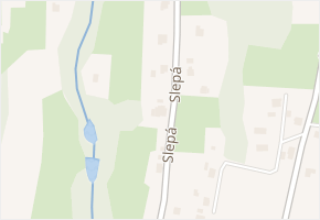 Slepá v obci Rychvald - mapa ulice