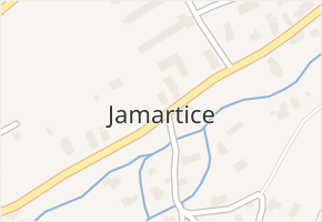 Jamartice v obci Rýmařov - mapa části obce