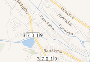 Květná v obci Rýmařov - mapa ulice