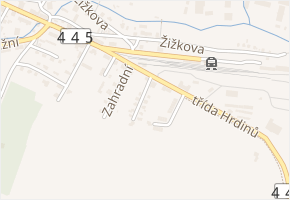 Marxova v obci Rýmařov - mapa ulice