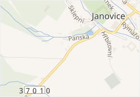 Panská v obci Rýmařov - mapa ulice