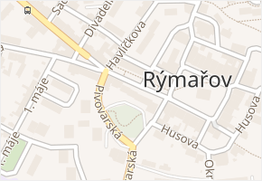Radniční v obci Rýmařov - mapa ulice