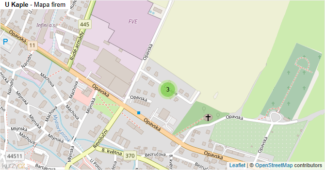 U Kaple - mapa firem