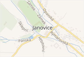 Zámecká v obci Rýmařov - mapa ulice