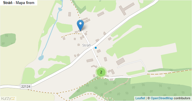 Stráň - mapa firem