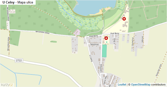 U Celny - mapa ulice