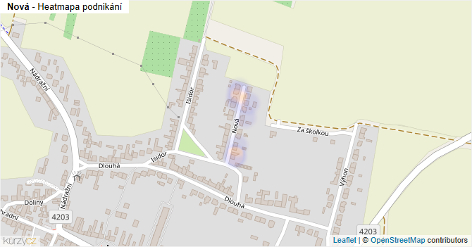 Nová - mapa podnikání