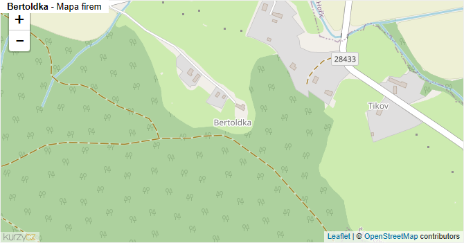 Bertoldka - mapa firem