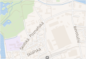 Frant. Kavalíra v obci Sázava - mapa ulice