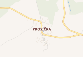 Prosíčka v obci Seč - mapa části obce