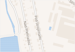 Pod Strojírnami v obci Sedlčany - mapa ulice