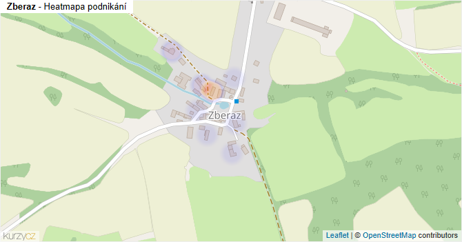 Zberaz - mapa podnikání
