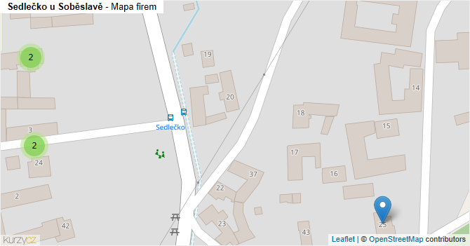 Sedlečko u Soběslavě - mapa firem