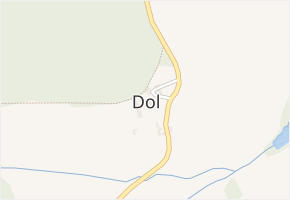 Důl v obci Sedlice - mapa části obce
