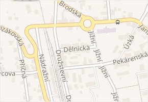 Dělnická v obci Semily - mapa ulice
