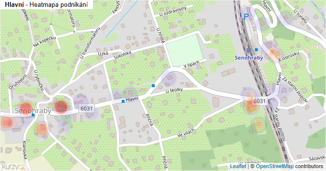 Hlavní - mapa podnikání