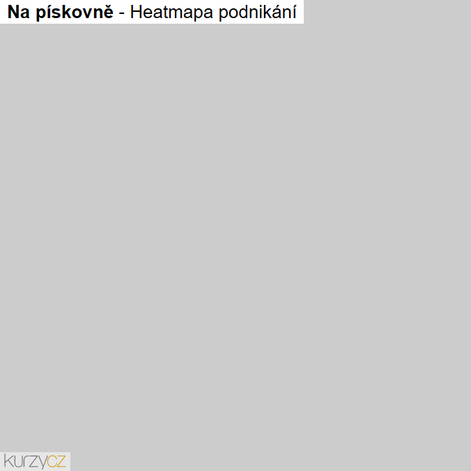 Mapa Na pískovně - Firmy v ulici.
