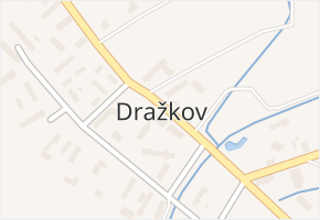 Dražkov v obci Sezemice - mapa části obce