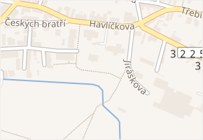 Havlíčkova v obci Sezemice - mapa ulice