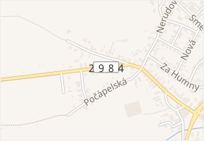 Kunětická v obci Sezemice - mapa ulice