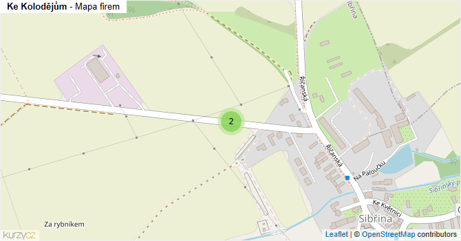 Ke Kolodějům - mapa firem