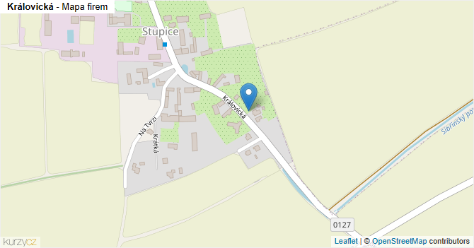 Královická - mapa firem