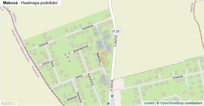 Maková - mapa podnikání