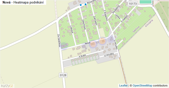 Nová - mapa podnikání