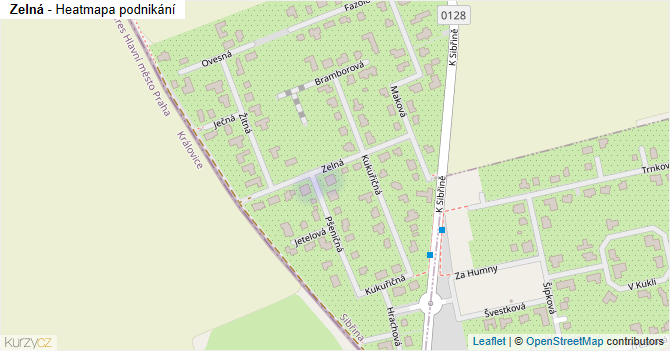 Zelná - mapa podnikání