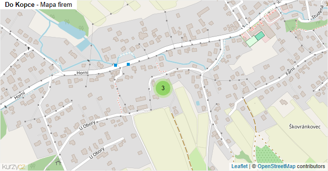 Do Kopce - mapa firem