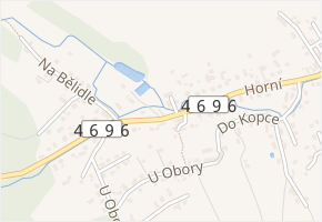 Horní v obci Šilheřovice - mapa ulice