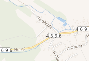 Na Staré cestě v obci Šilheřovice - mapa ulice