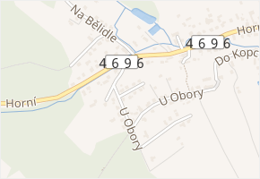Na Stráni v obci Šilheřovice - mapa ulice