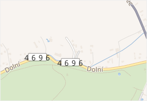 U Dvora v obci Šilheřovice - mapa ulice